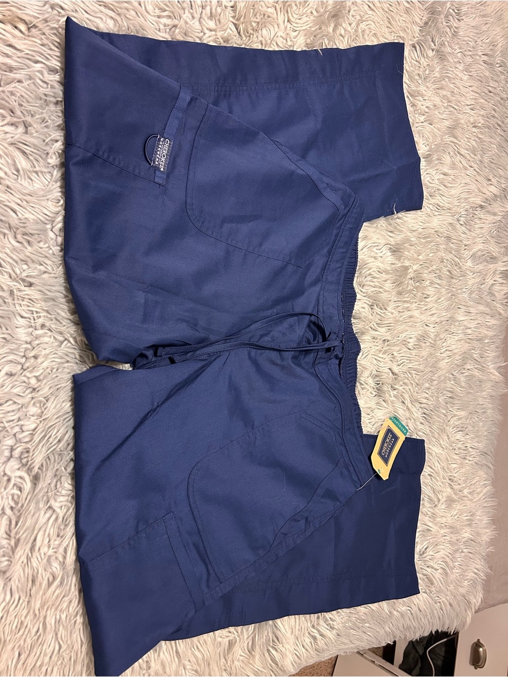 NWT Navy Blue Women's Scrub Pants L